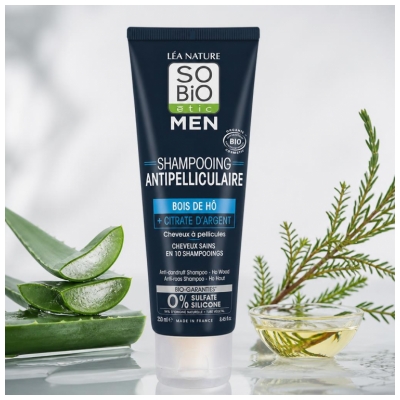 Léa Nature SO BIO étic Men Shampoing Anti-Pelliculaire Biologique 250 ML