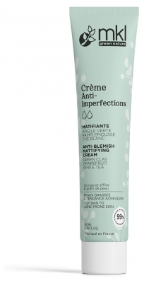 MKL Green Nature Crème Anti-Imperfections Matifiante Biologique 40 ML