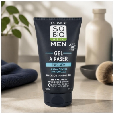 Léa Nature SO BIO étic Men Gel à Raser Précision Biologique 150 ML