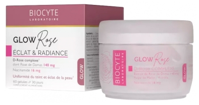 Biocyte Glow Rose Éclat & Radiance 60 Unités