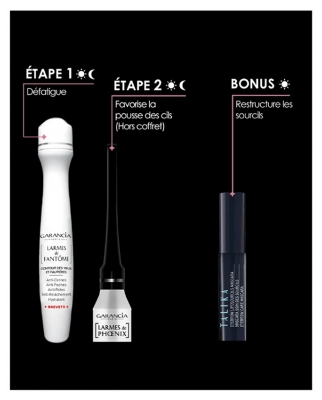 Garancia Larmes de Fantôme Roll-On Paupières et Yeux 10 ml + Talika Liposourcils Mascara 5 ml Offert