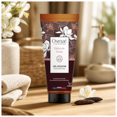 Osmaé Gel Douche Délice de Tonka Corps 200 ML