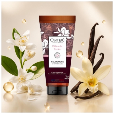 Osmaé Gel Douche Délice de Tonka Corps 200 ML