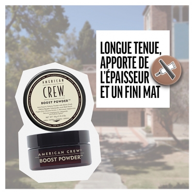 American Crew Boost Powder Poudre de Coiffage Tenue Légère 10 g