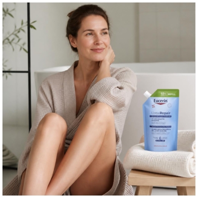 Eucerin UreaRepair Gel Lavant 5% Urée Recharge 400 ML