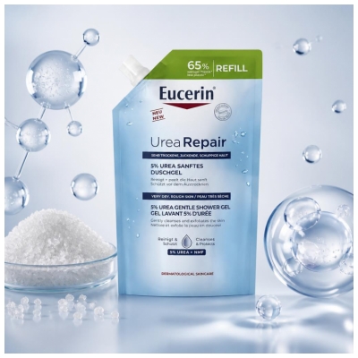 Eucerin UreaRepair Gel Lavant 5% Urée Recharge 400 ML