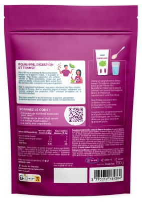 Nutri&Co Fibres Bio Goût Neutre 150 Grammes