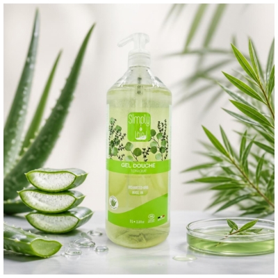 Simply Bio Gel Douche Tonique Biologique 500 ML