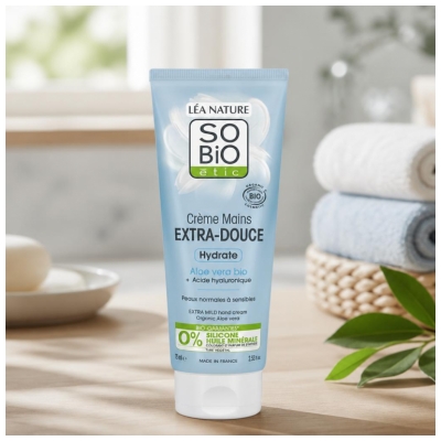 Léa Nature SO BIO étic Crème Mains Extra Douce Biologique 75 ML