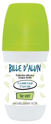 Gel d'Alun Déodorant Thé Vert 75 ML