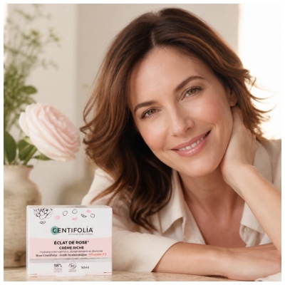 Centifolia Éclat de Rose Crème Riche Biologique 50 ML