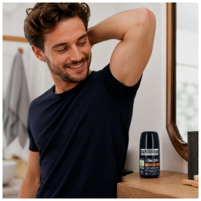 Léa Nature SO BIO étic Men Déo 24H Cèdre Roll-On Biologique 50 ML