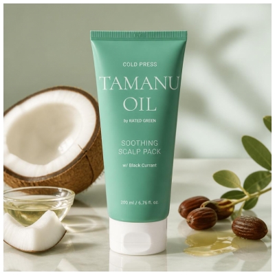 Rated Green Masque Capillaire Huile de Tamanu 200 ML
