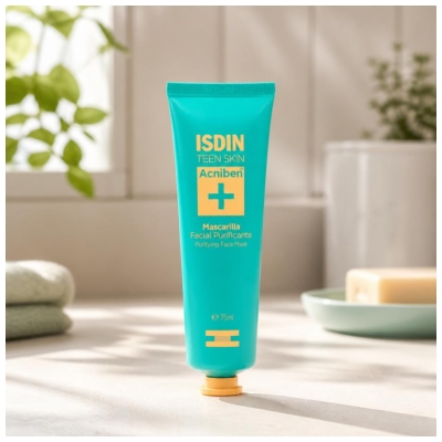 Isdin Acniben + Masque Visage Purifiant Peaux Grasses 75 ml