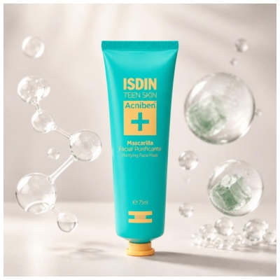 Isdin Acniben + Masque Visage Purifiant Peaux Grasses 75 ml