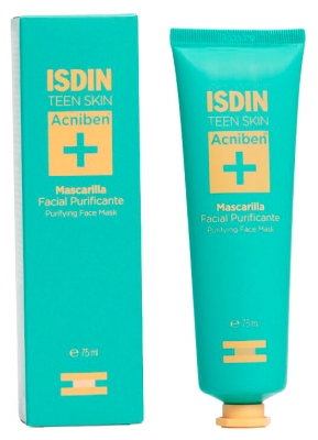 Isdin Acniben + Masque Visage Purifiant Peaux Grasses 75 ml