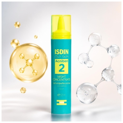 Isdin Acniben 2 Sérum de Nuit Anti-Imperfections 27 ml