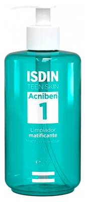 Isdin Acniben 1 Gel Nettoyant et Matifiant 400 ML