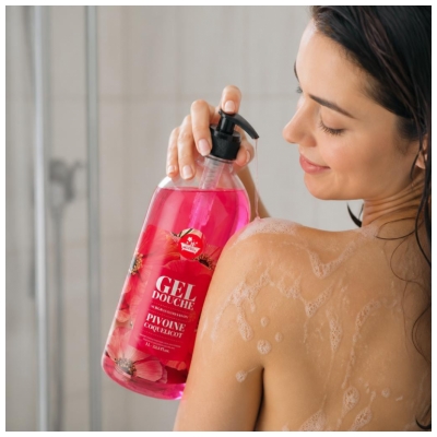 Les Petits Bains de Provence Gel Douche Pivoine Coquelicot de 1 Litre