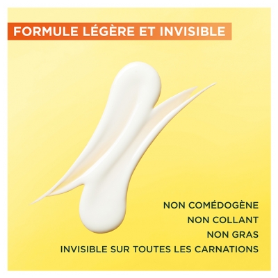 Garnier SkinActive Vitamine C Fluide Anti UV Anti Taches Invisible SPF50+ 40 ML