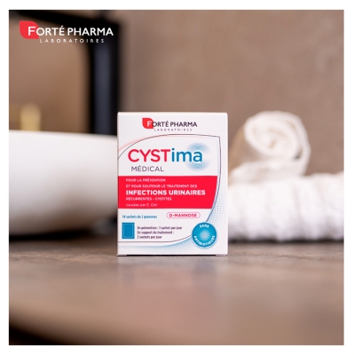 Forté Pharma Cystima Médical - 14 Sachets (Dispositif Médical)
