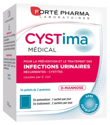 Forté Pharma Cystima Médical - 14 Sachets (Dispositif Médical)