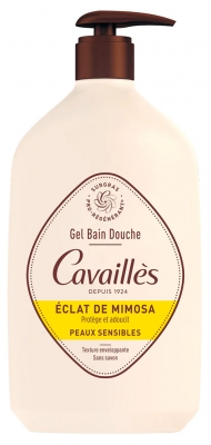 Cavaillès Gel Bain Douche Éclat Mimosa Peaux Sensibles 1 Litre