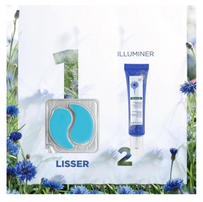 Klorane Bleuet Bio Patchs Yeux Lissants Hydro Gel 7 x 2 Patchs