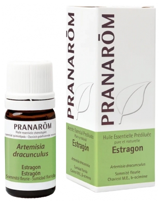 Pranarôm Huile Essentielle Prédiluée Estragon Artemisia Dracunculus Sommité Fleurie Hect 5 ml