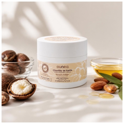 Aunéa Chantilly de Karité Visage, Corps, Cheveux 200 ml