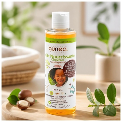Aunéa Cosmétique Aunéa Huile Nourrissante Cheveux 250 ml Nveau Format