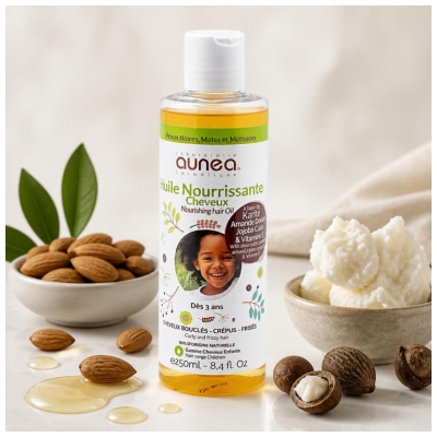 Aunéa Cosmétique Aunéa Huile Nourrissante Cheveux 250 ml Nveau Format