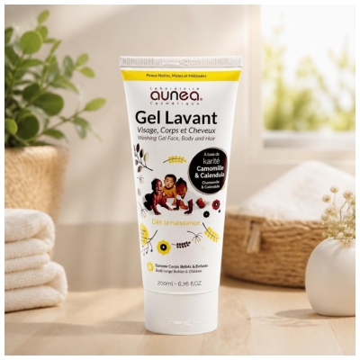 Aunéa Cosmétique Aunéa Gel Lavant Visage et Corps 200 ml