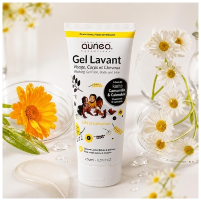 Aunéa Cosmétique Aunéa Gel Lavant Visage et Corps 200 ml