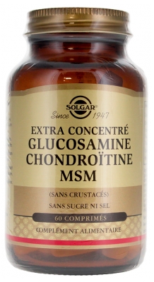 Solgar Glucosamine Chondroïtine Msm (Extra Concentré) Comprimés
