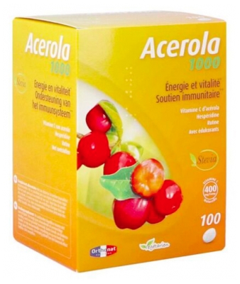Orthonat Acérola 1000 100 Jours 100 Comprimés