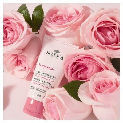 Nuxe Very rose Crème Mains et Ongles Apaisante Peaux Sensibles 50 ml