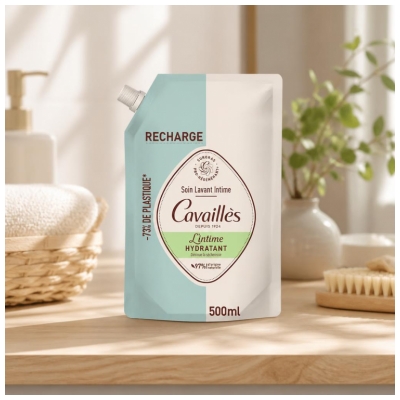 Cavaillès Rogé Cavaillès Soin Lavant Intime et Hydratant Éco Recharge 500 ML