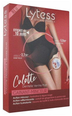 Lytess Cosmétotextile Gainant - Minceur Culotte Dentelle Couleur Chair - Taille : XXL