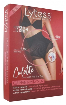 Lytess Cosmétotextile Gainant - Minceur Culotte Dentelle Couleur Chair - Taille : S/M