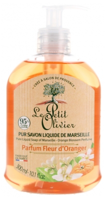 Le Petit Olivier Pur Savon Liquide de Marseille Parfum Fleur d'Oranger 300 ML