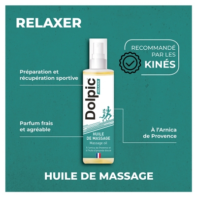 Dolpic Huile de Massage à l'Arnica de Provence 100 ml