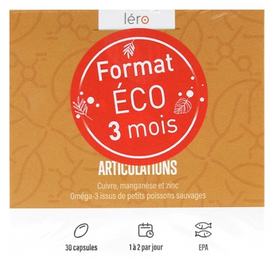 Léro Articulations 3 Mois Lot de 3 x 30 Capsules