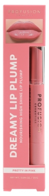 Profusion Cosmetics Dreamy Lip Plump Gloss Repulpant 1,5 g - Teinte : Pretty in Pink