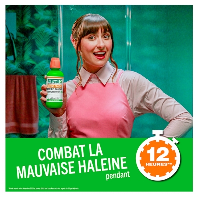 The Breath Co Bain de Bouche Haleine Fraîche Menthe Douce 500 ml