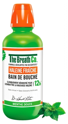 The Breath Co Bain de Bouche Haleine Fraîche Menthe Douce 500 ml