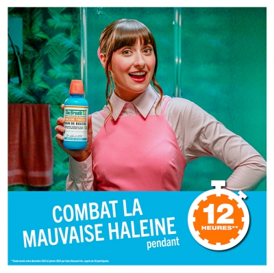 The Breath Co Bain de Bouche Haleine Fraîche Menthe Givrée 500 ml