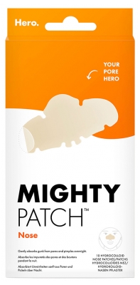 Hero Mighty Patch Nose Patchs de Nuit Anti-Imperfections 10 Unités Hydrocolloïdes