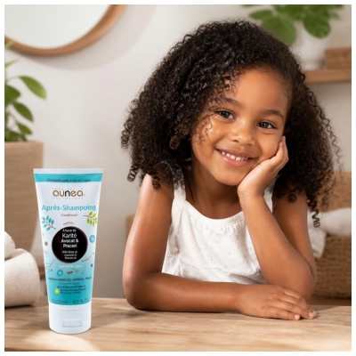 Aunéa Après-Shampoing Enfant Cheveux Bouclés Frisés Crépus Dès 3 ans 200 ml 