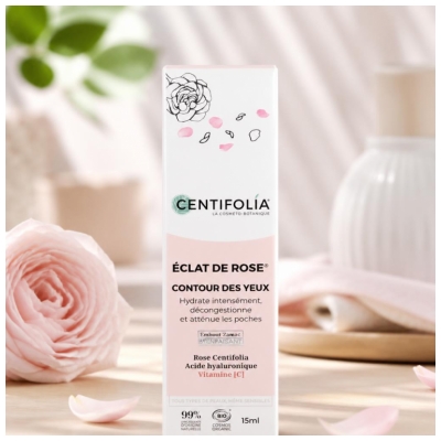 Centifolia Éclat de Rose Contour des Yeux Biologique 15 ML